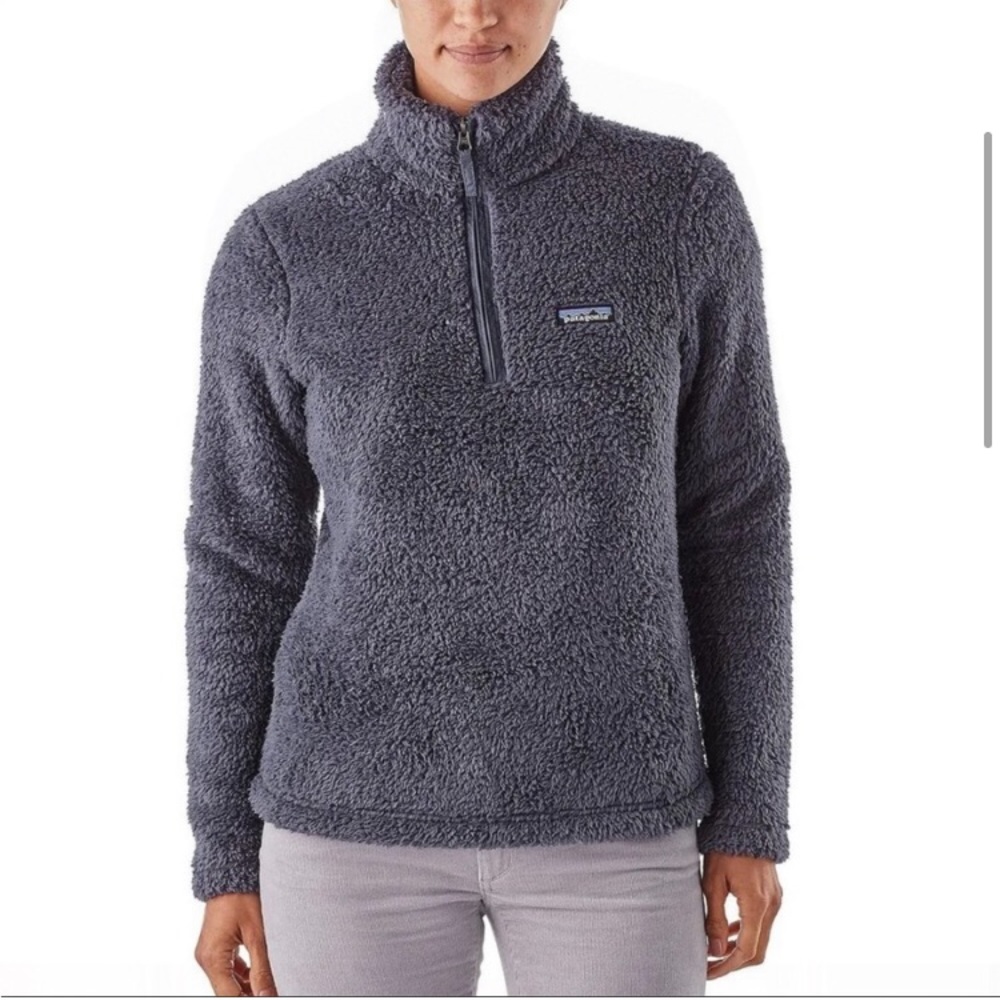 Women's Patagonia Los Gatos 1/4 Zip Fleece Dark gray - Picture 3 of 15